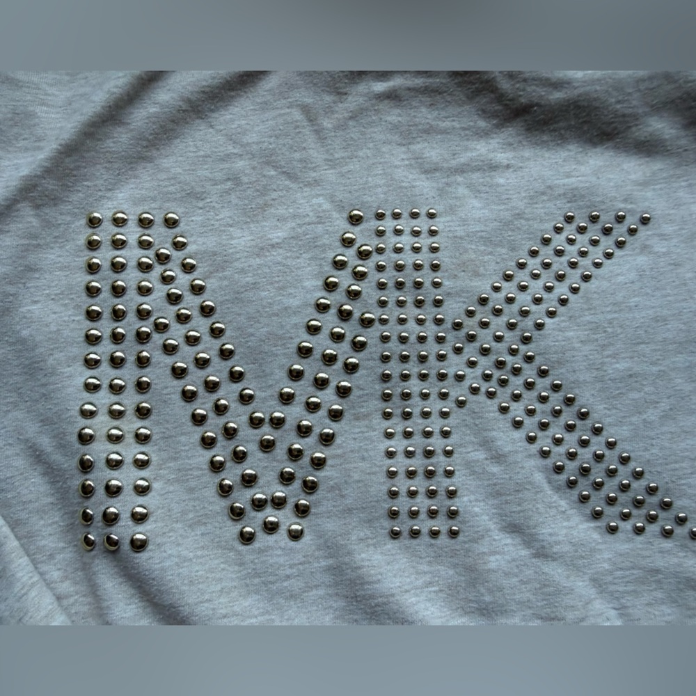 Michael Kors Beige Crew Top - Picture 6 of 8